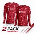 2x Liverpool Long Sleeve Home Jersey 24/25 (2 items)