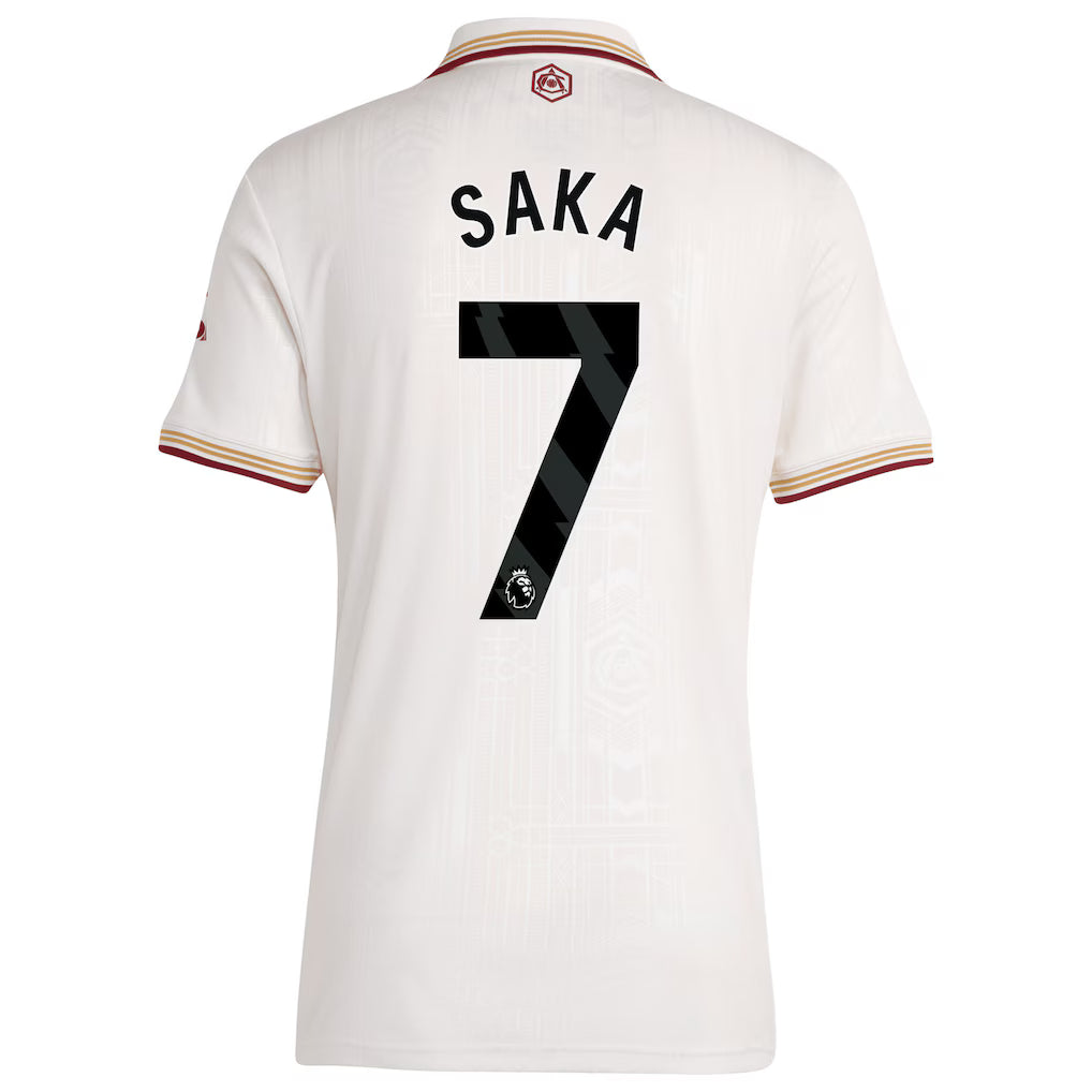 Saka Arsenal Blue Jersey 25/26