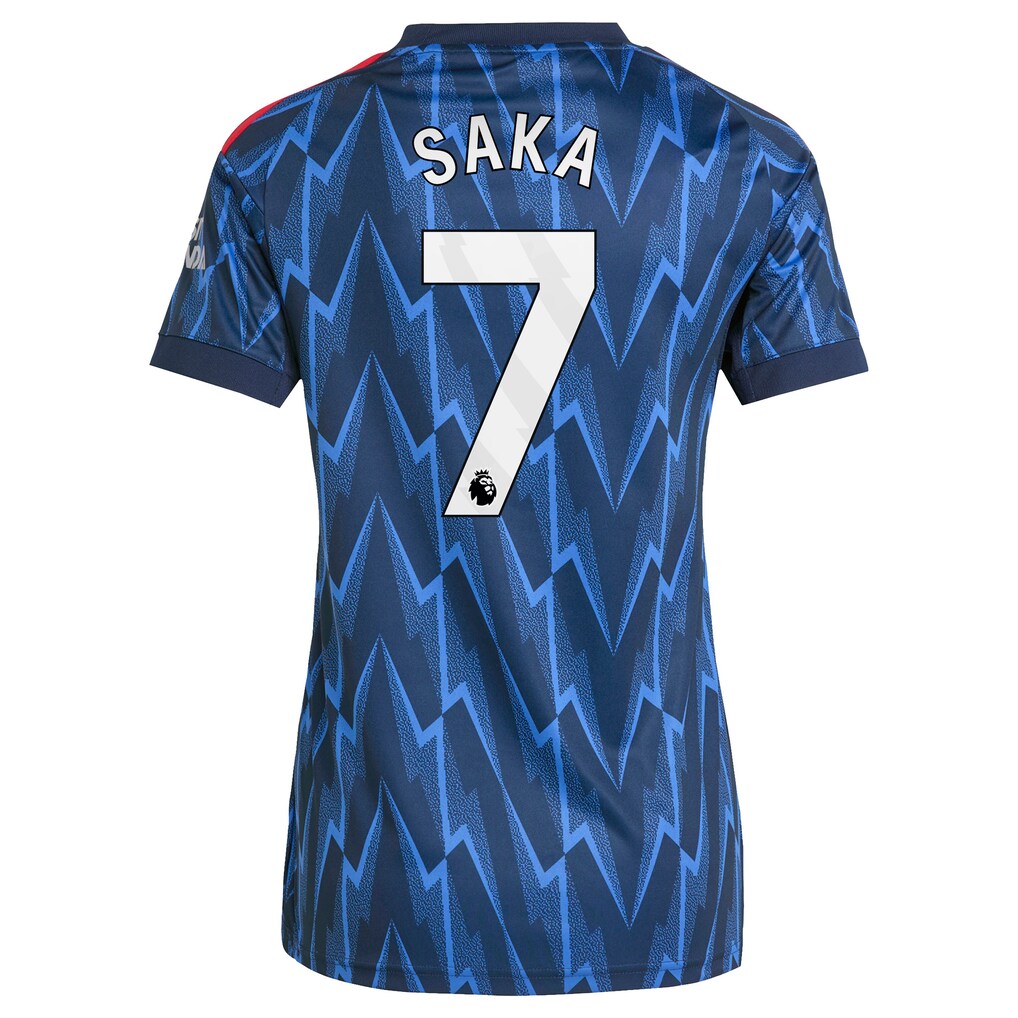 Saka Arsenal White Jersey 25/26