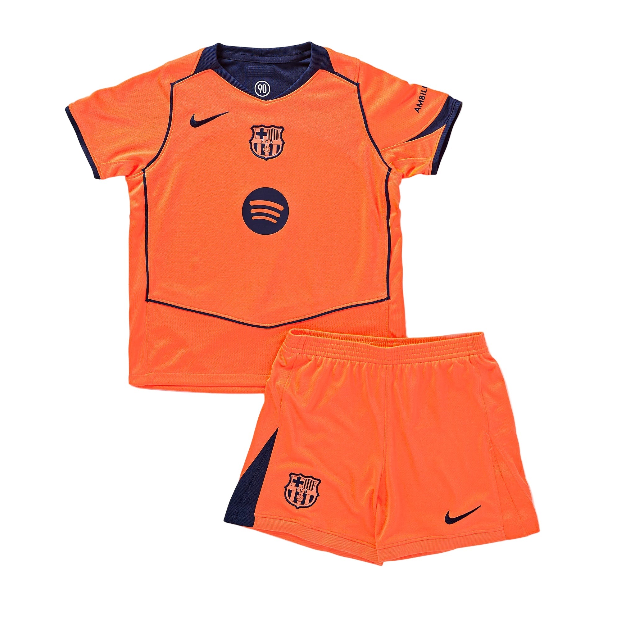 Kids Kit Barcelona Lamine Yamal Third Jersey 25/26