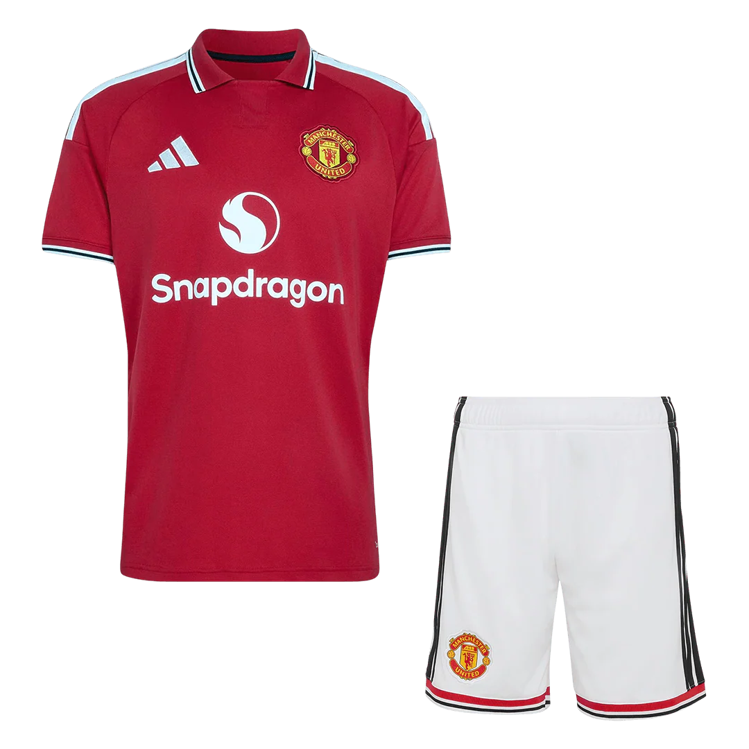 Kids Kit Manchester United Bruno Fernandes 25/26