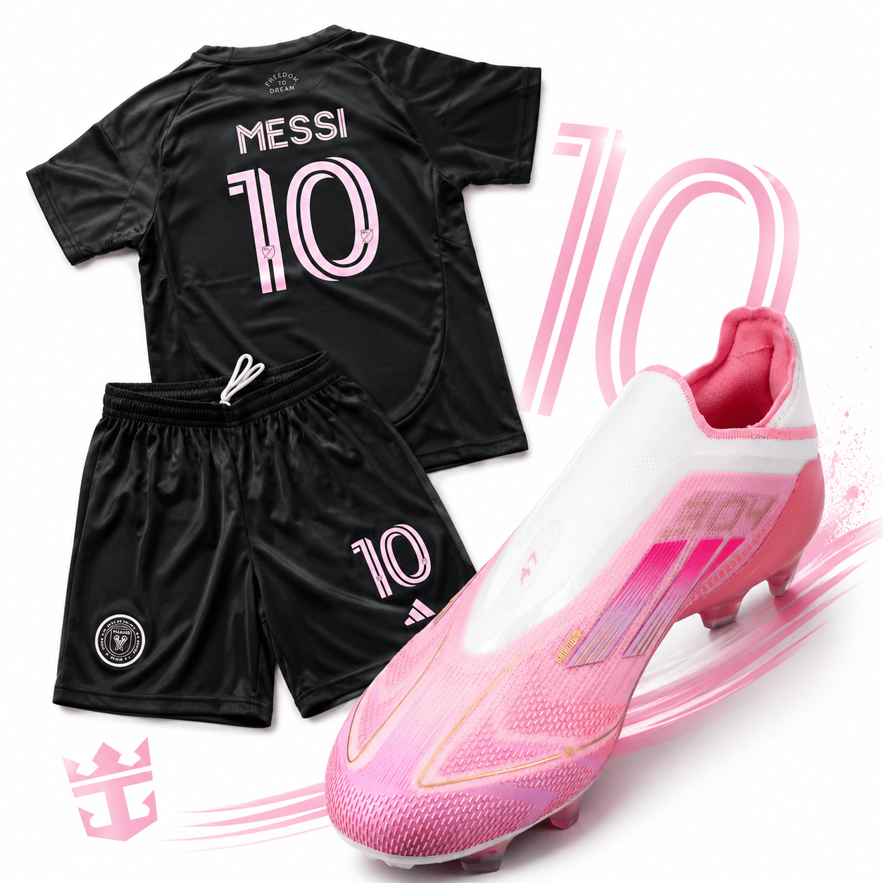 Kit Inter Miami Kids 25/26 + Cleats  (2 items)