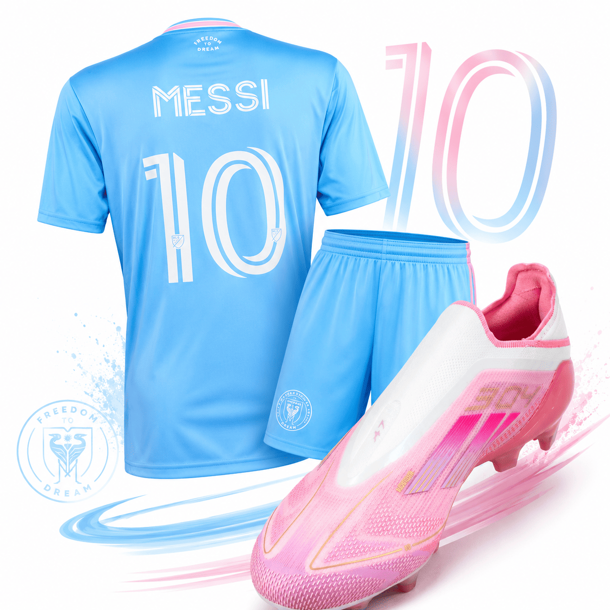 Kit Inter Miami Kids 25/26 + Cleats  (2 items)